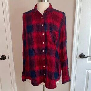 Aeropostale XL soft flannel feel shirt EUC